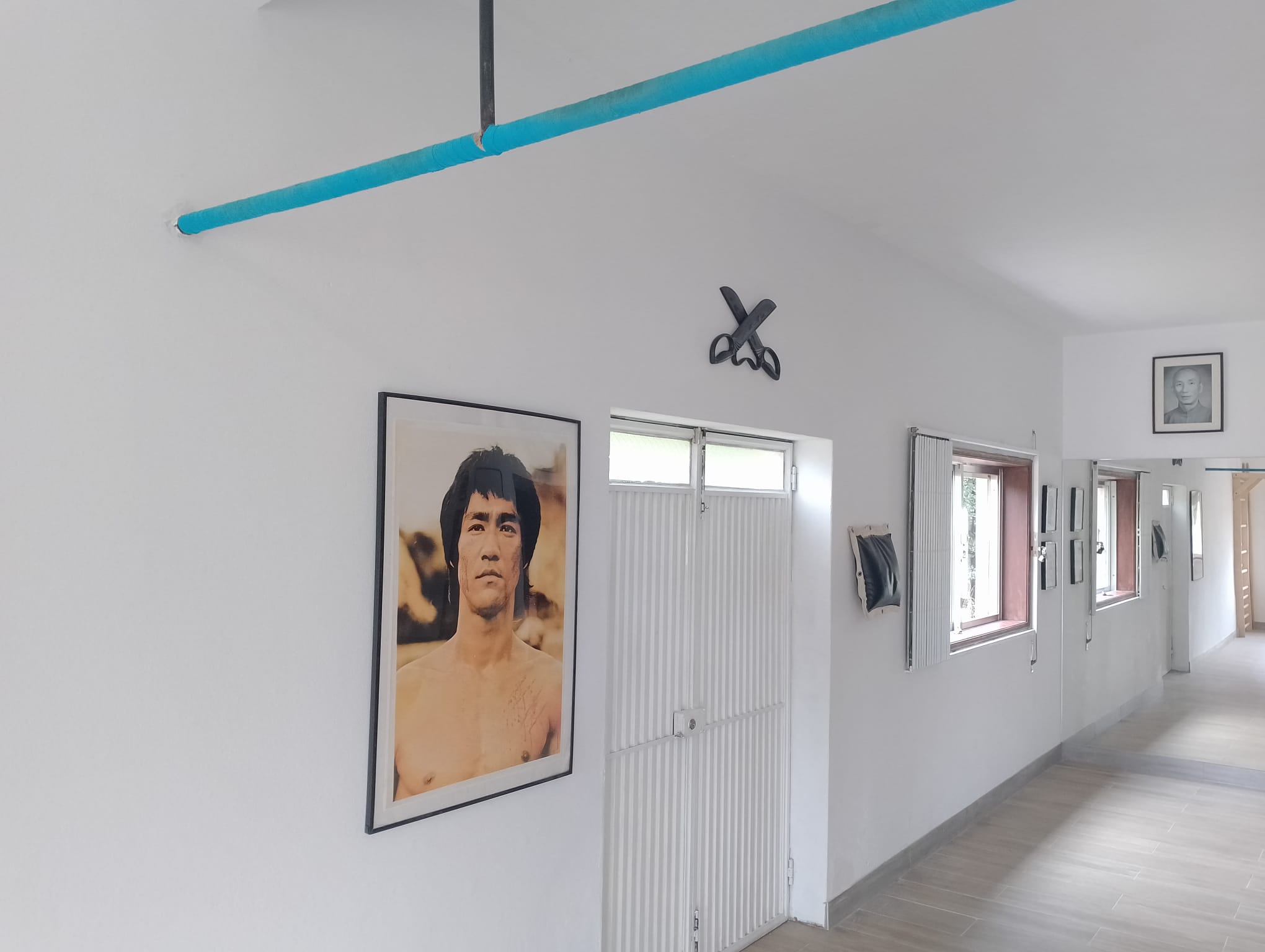 Equipamento de treino tradicional de Wing Chun